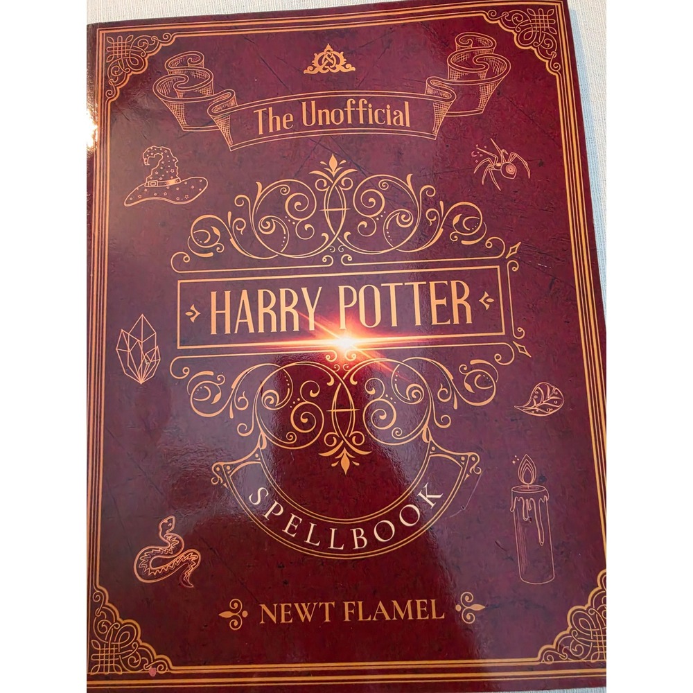 The Unofficial Harry Potter Spellbook Newt Flamel Paperback Magic Guide